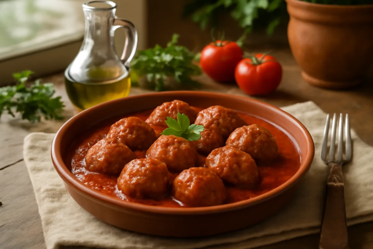 Polpette al sugo senza uova: il segreto per non farle rompere in cottura