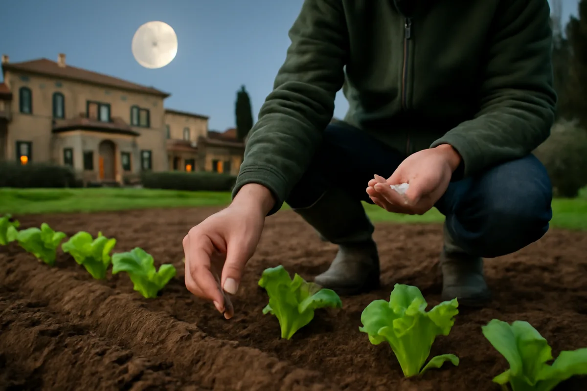 Semina dell’insalata con la luna: ecco come scegliere il momento migliore
