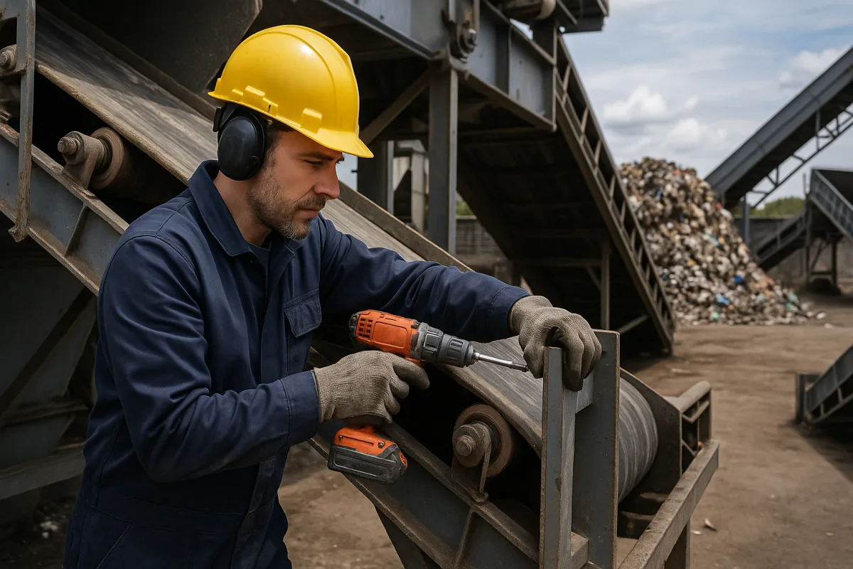 La manutenzione degli impianti di trattamento rifiuti: pratiche essenziali per evitare fermi produttivi