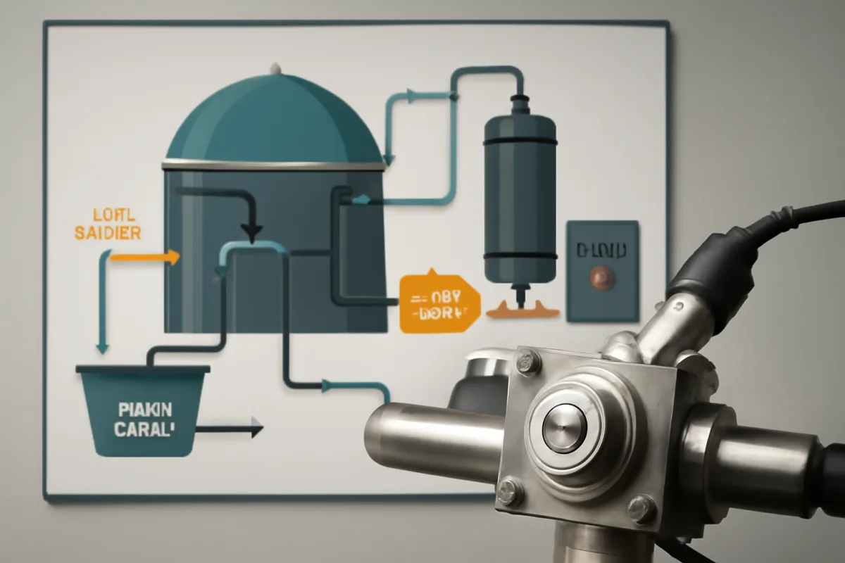 Schema di un impianto di digestione anaerobica: il dettaglio tecnico che garantisce efficienza