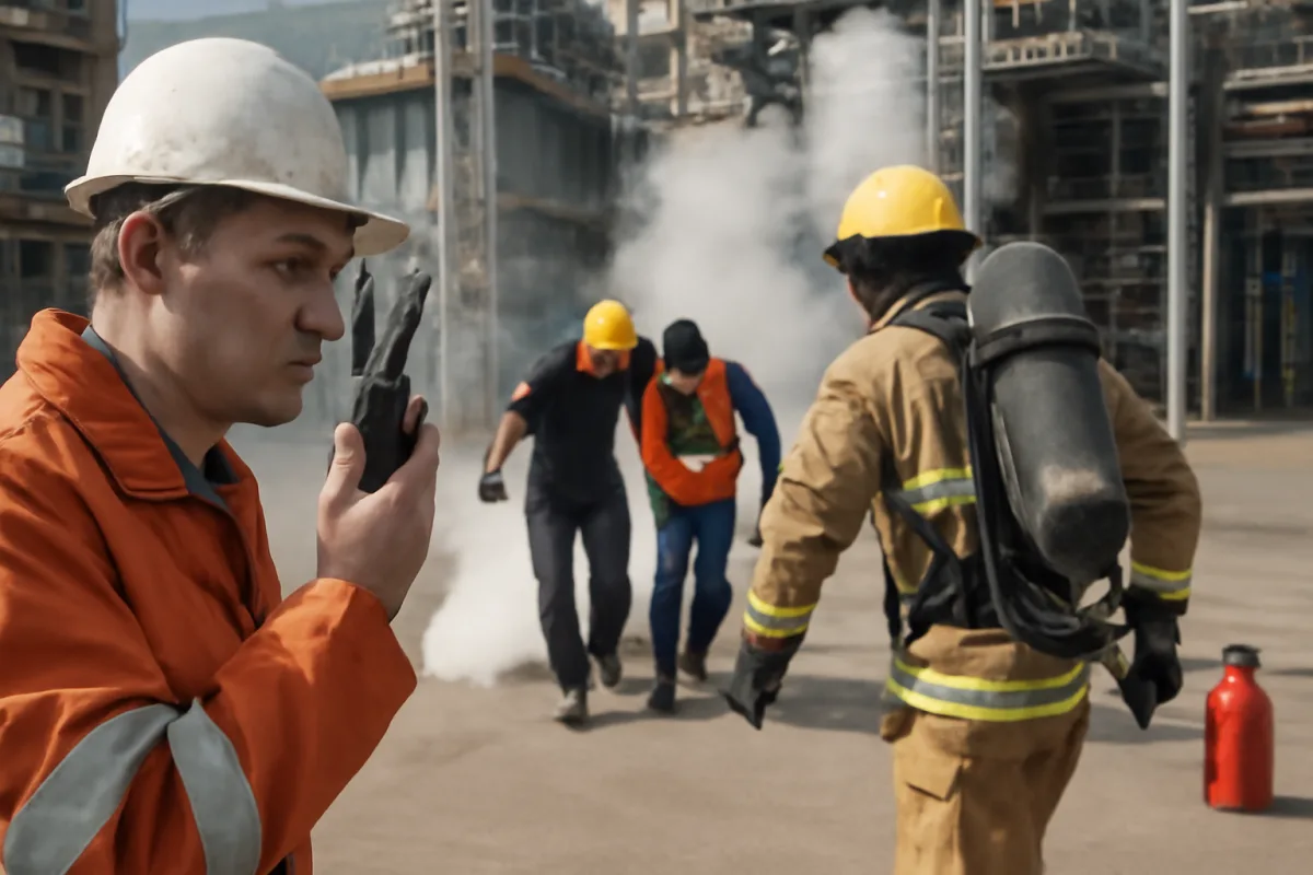 Cosa prevede il piano di emergenza nei siti industriali? Le azioni chiave in caso di incidente
