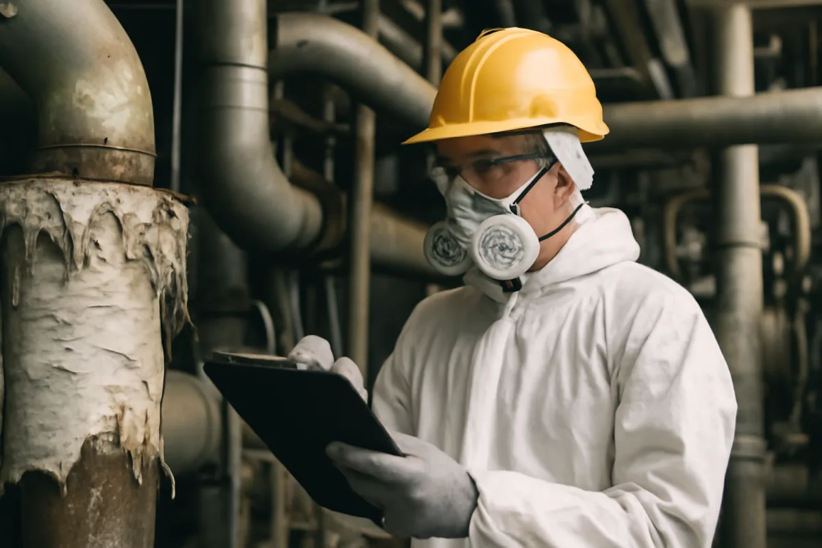 Impianti industriali e rischio amianto: i controlli periodici che evitano problemi futuri