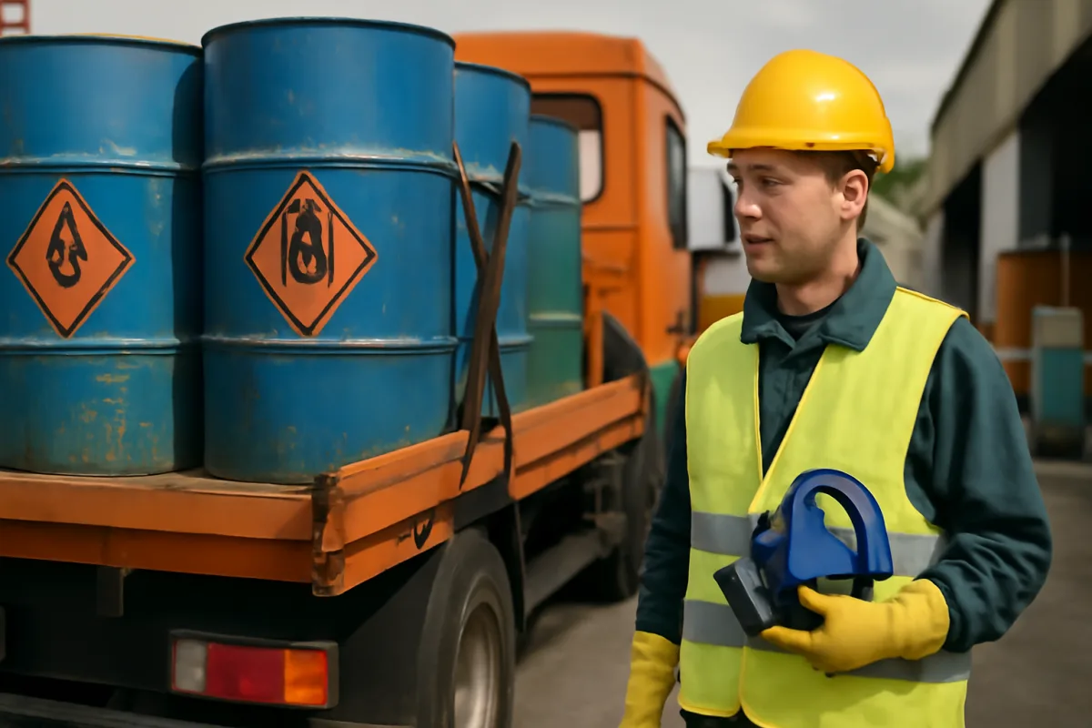 Come funziona il trasporto rifiuti industriali pericolosi? Le dotazioni obbligatorie spesso dimenticate