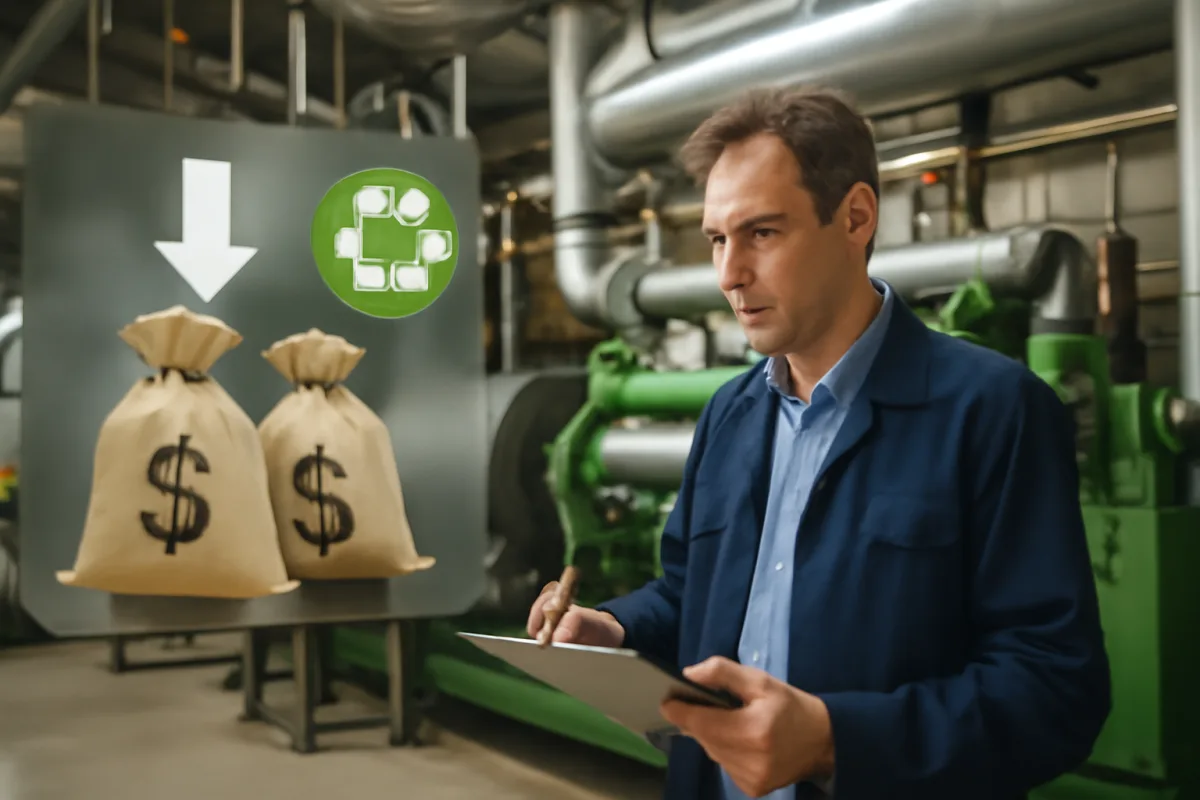 Vantaggi della cogenerazione negli impianti industriali: riduzione di costi e sprechi energetici