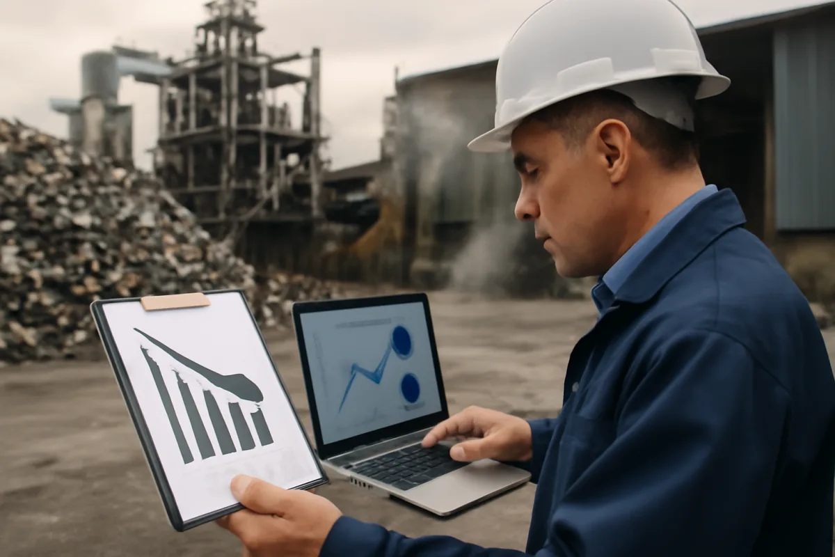 Come si valuta l'efficienza di un impianto rifiuti industriali? Indicatori pratici poco discussi