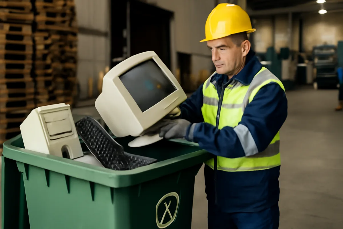 Smaltimento rifiuti RAEE nelle industrie: procedure corrette per non incorrere in sanzioni