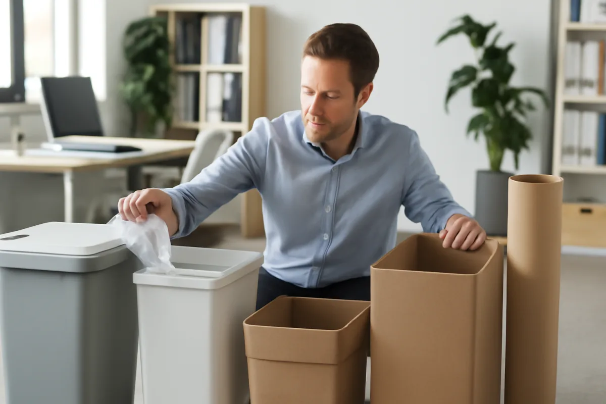Come scegliere gli imballaggi ideali per la raccolta dei rifiuti in azienda? I materiali più performanti