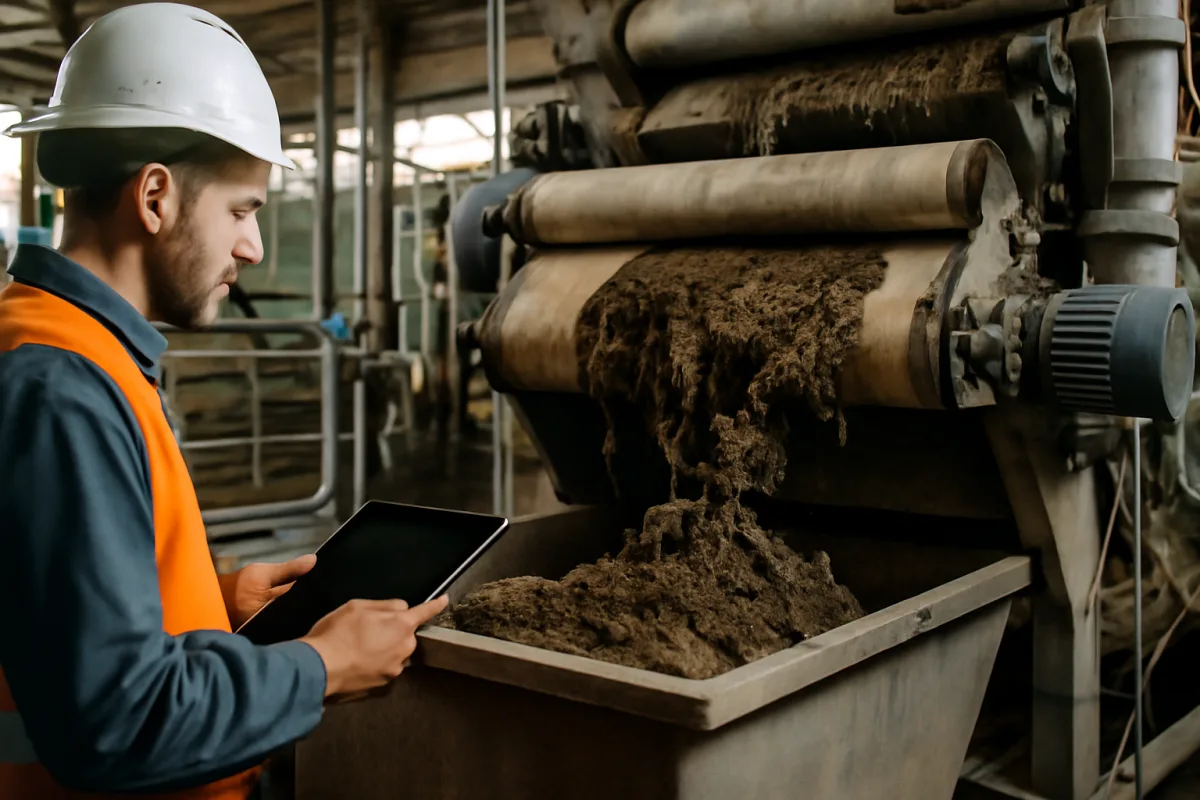 Come funziona la disidratazione dei fanghi industriali? Tecniche e benefici spesso trascurati