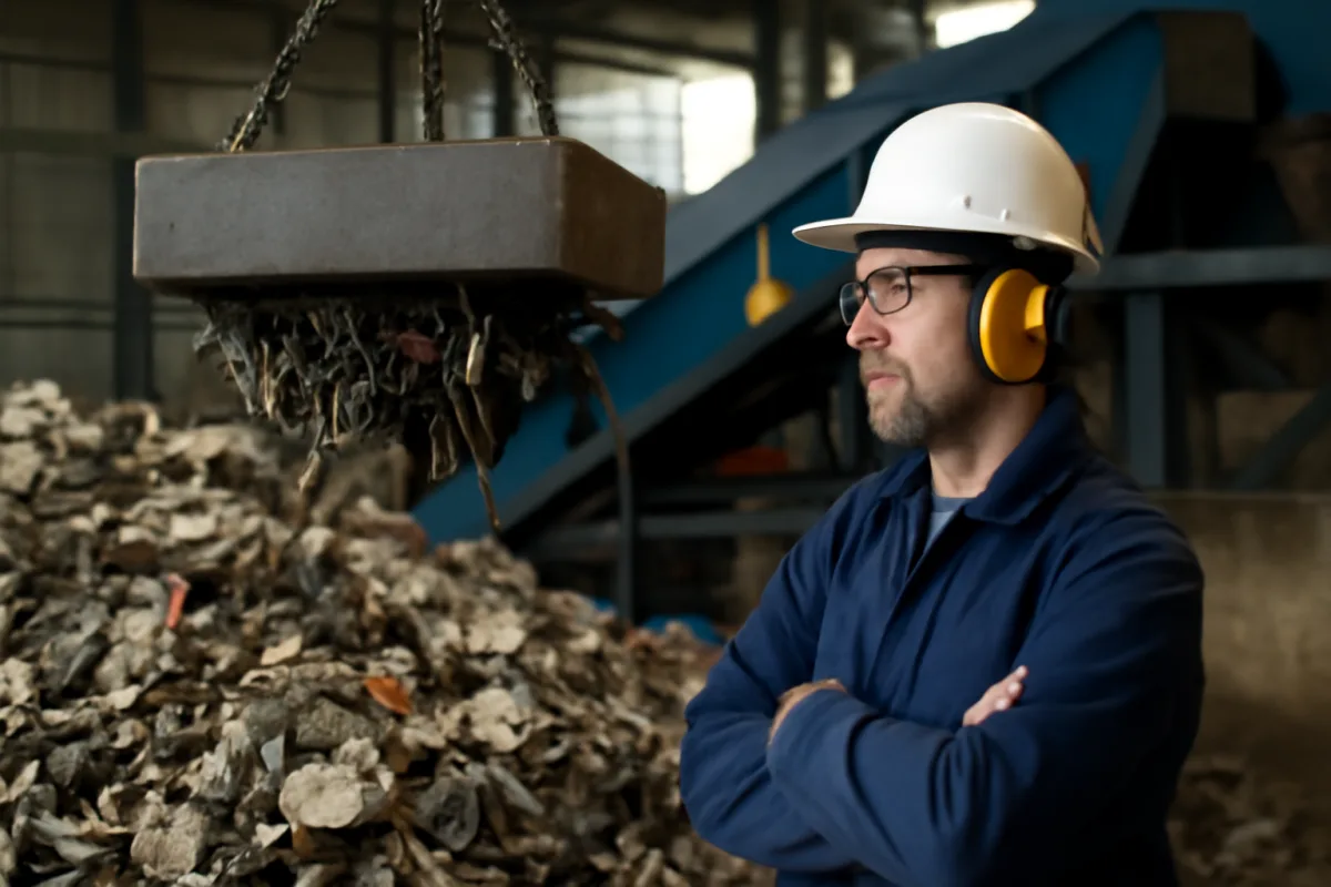 Tecniche di separazione magnetica nei rifiuti industriali: applicazioni che fanno la differenza