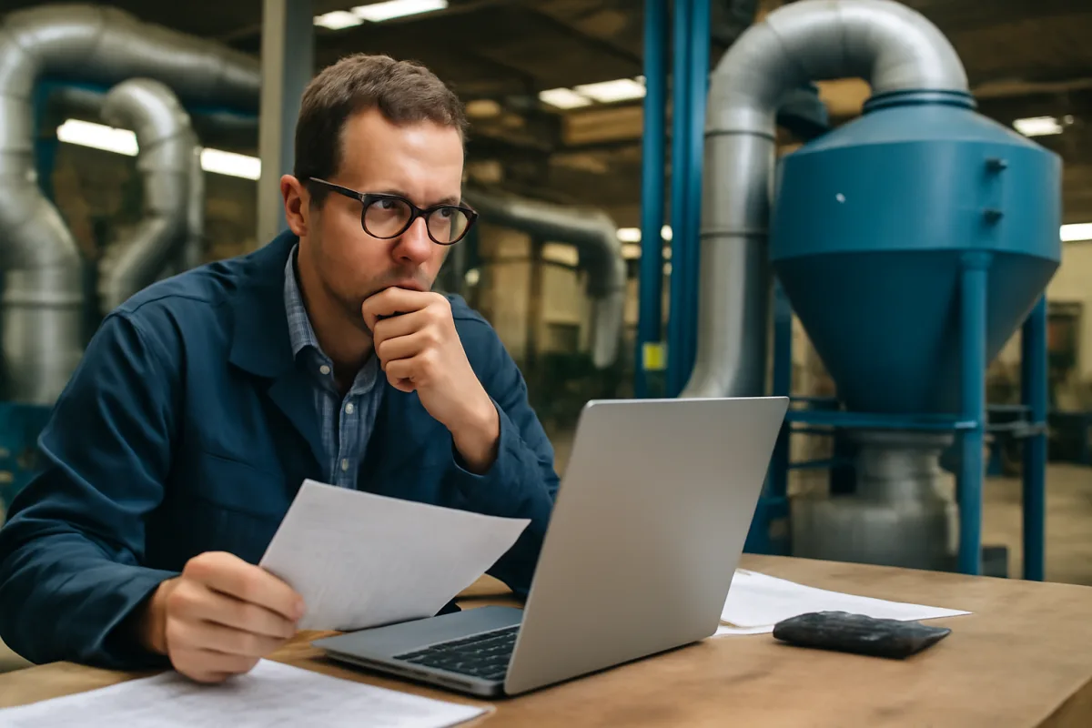 Come scegliere un impianto di aspirazione industriale: i parametri fondamentali spesso sottovalutati